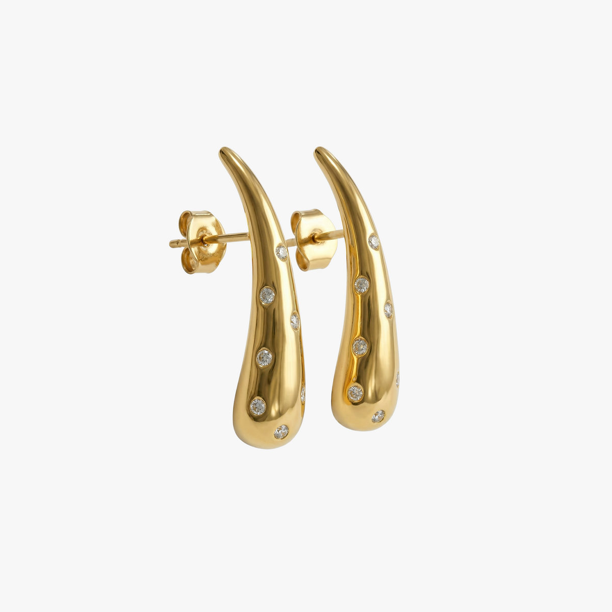 Lucy Earrings 18K Gold