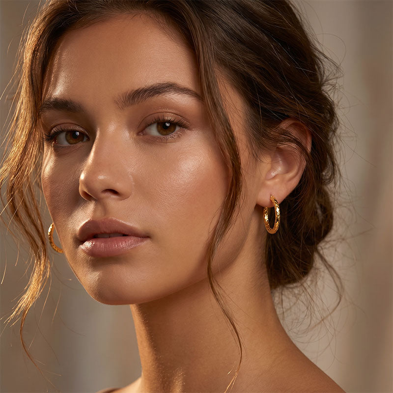 Dani Hoops 18k