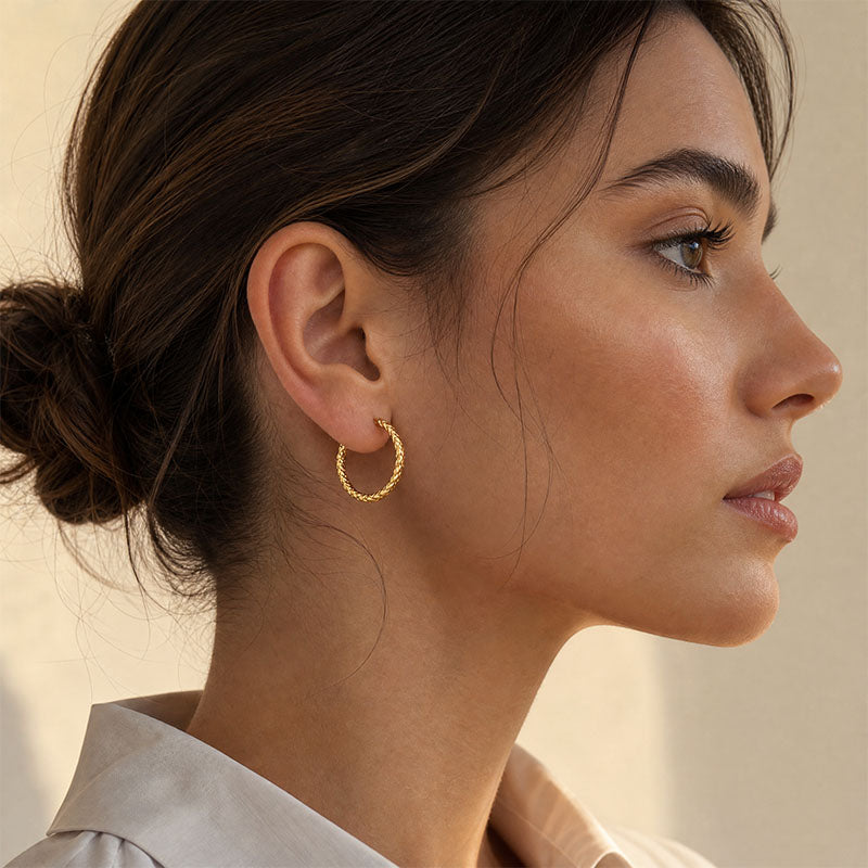 Dani Hoops 18k