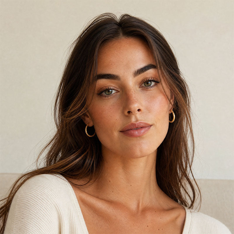 Dani Hoops 18k