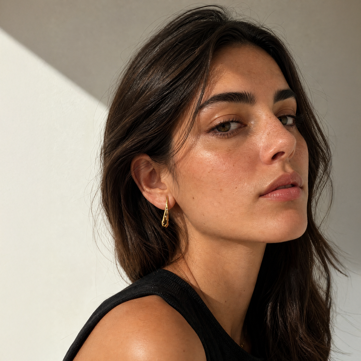 Lucy Earrings 18K Gold